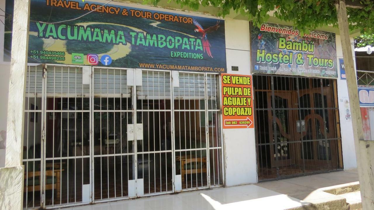 Tambopata Hostel Bambu 马尔多纳多港 外观 照片